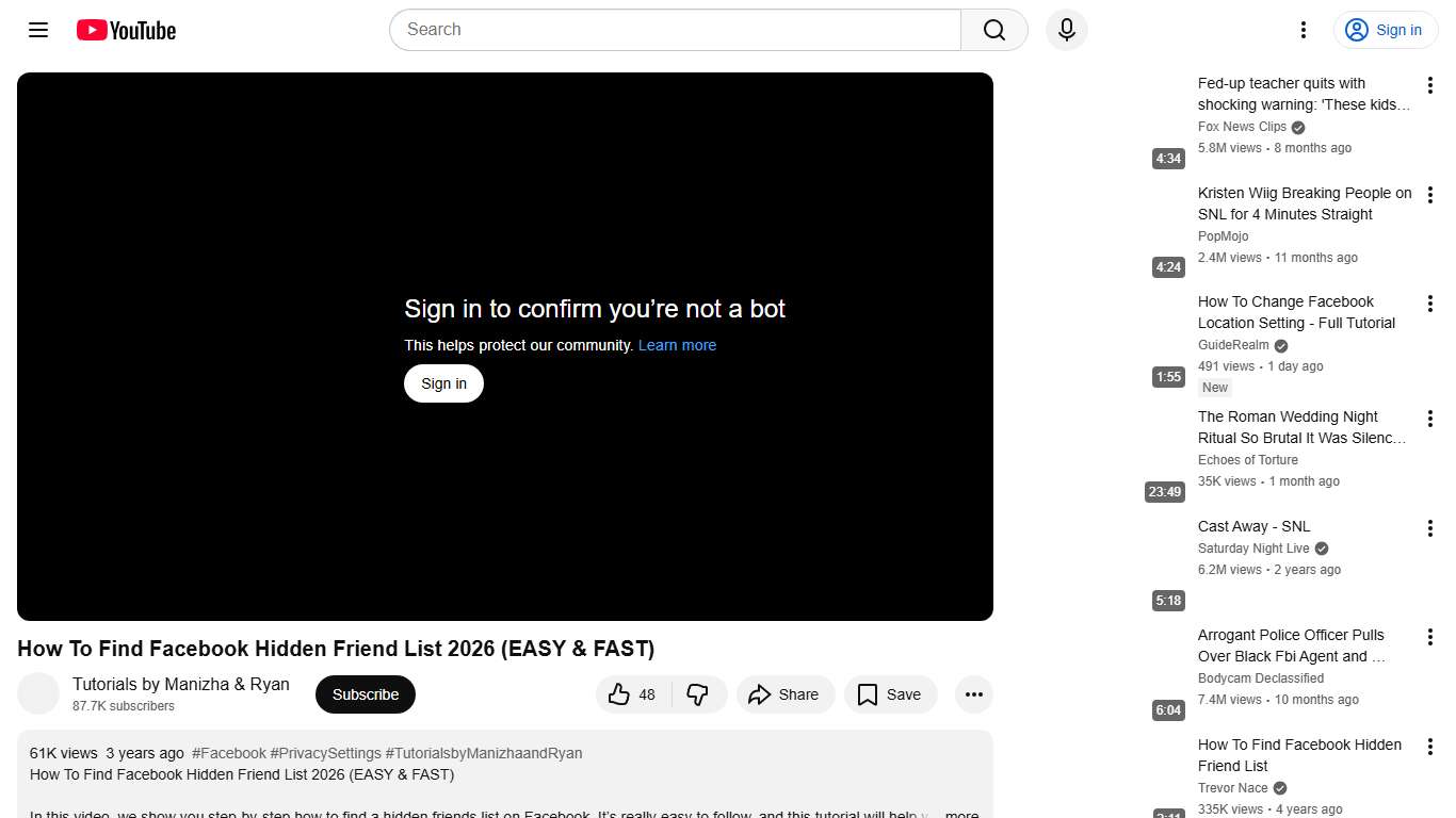 How To Find Facebook Hidden Friend List 2026 (EASY & FAST) - YouTube