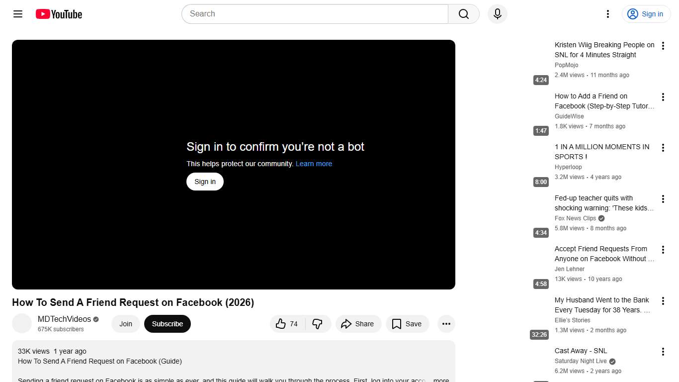 How To Send A Friend Request on Facebook (2026) - YouTube