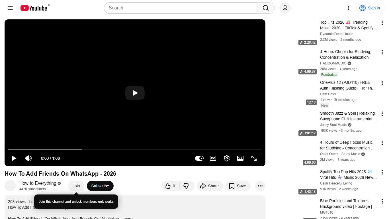 How To Add Friends On WhatsApp - 2026 - YouTube